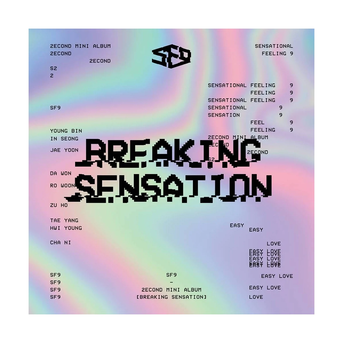 SF9 - 2nd Mini Album Breaking Sensation