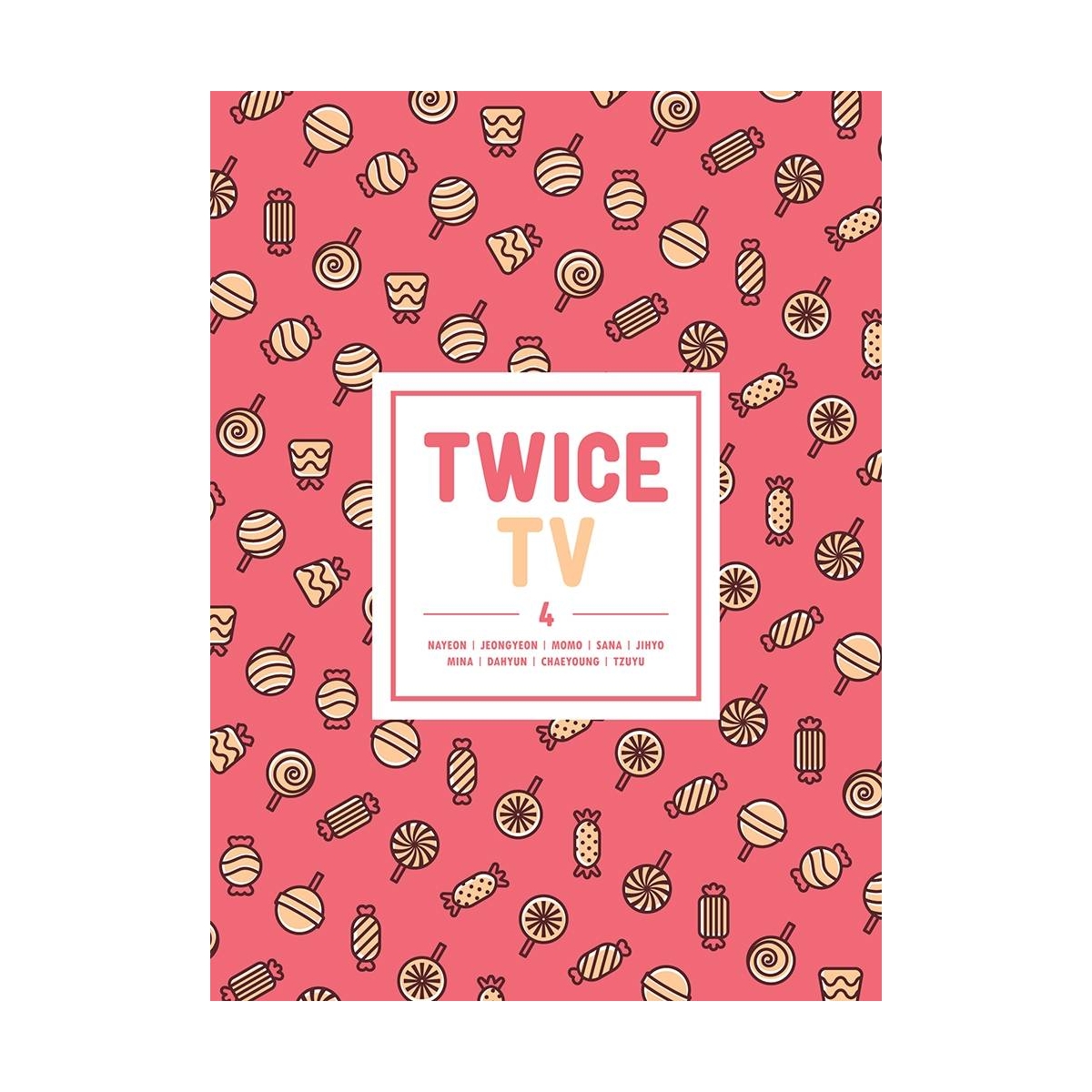 TWICE - TWICE TV4 DVD TWICE - TWICE TV4 DVD