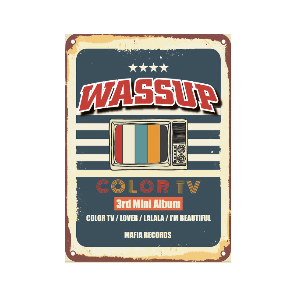 Wassup - 3rd Mini Album Color TV