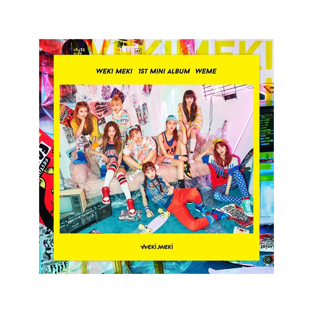 Weki Meki - 1st Mini Album WEME Weki Meki - 1st Mini Album WEME