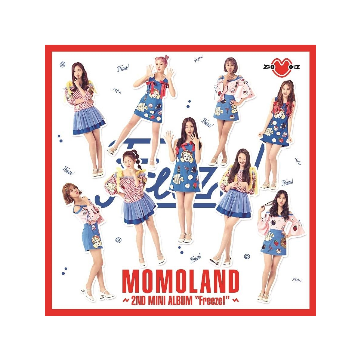 Momoland - 2nd Mini Album Freeze! Momoland - 2nd Mini Album Freeze!