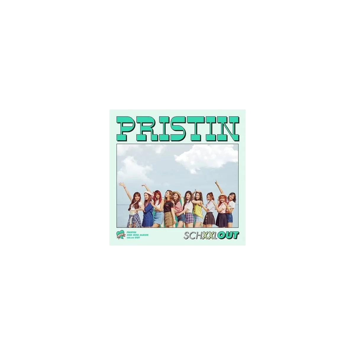 Pristin - 2nd Mini Album SCHXXL OUT (Out Ver.)