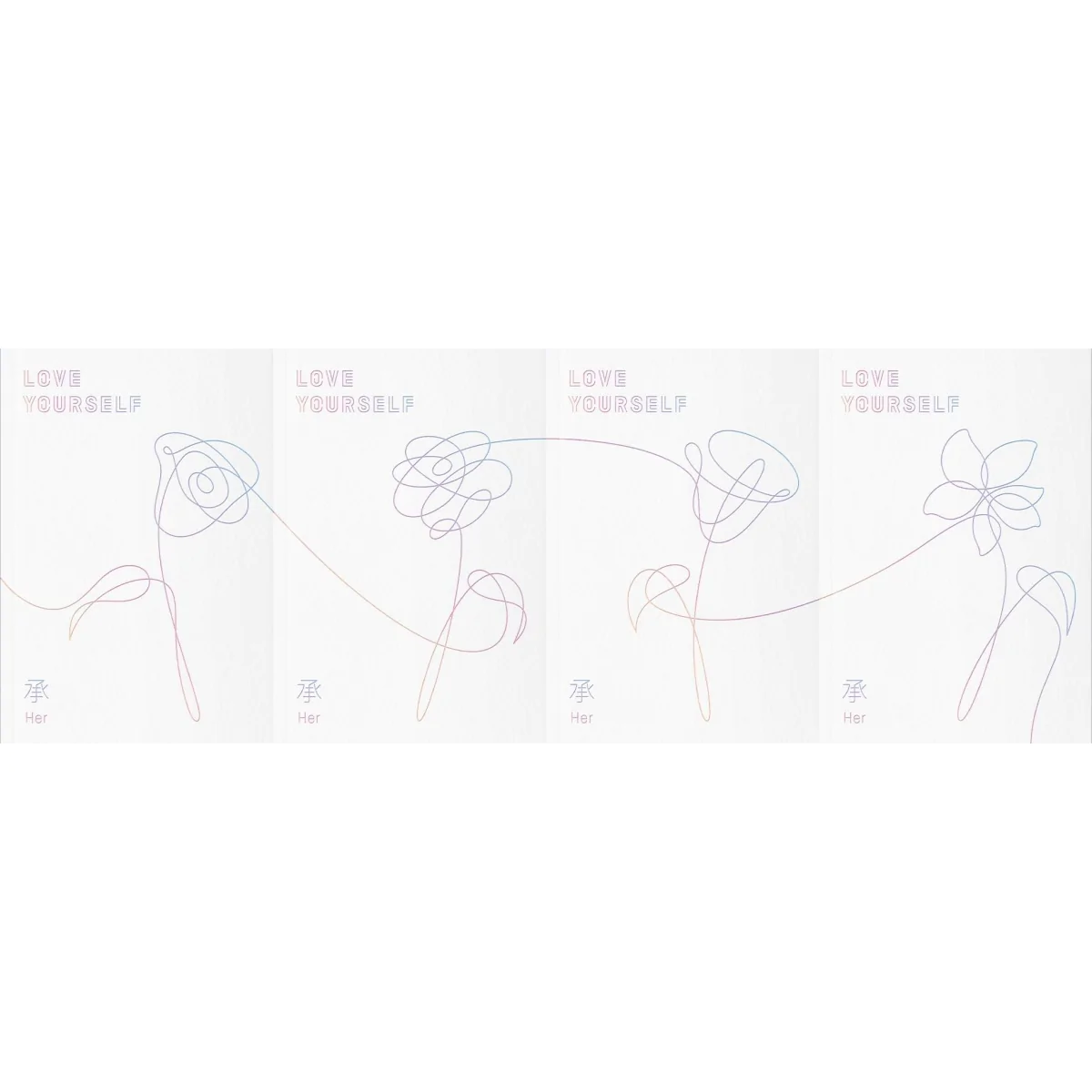 BTS - Love Yourself 承 [Her] (Version L) (5th Mini Album)