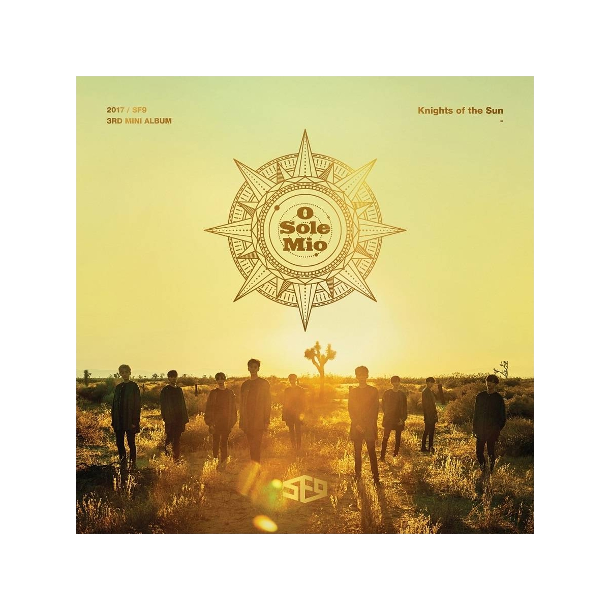 SF9 - 3rd Mini Album Knights of the Sun SF9 - 3rd Mini Album Knights of the Sun