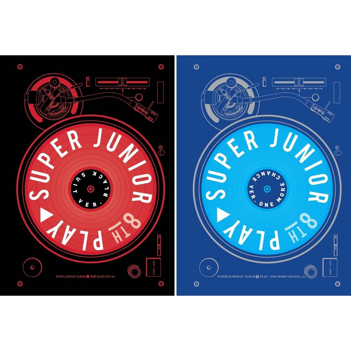 Super Junior - 8th Album Play (Black Suit Ver.) Super Junior - 8th Album Play (Black Suit Ver.)