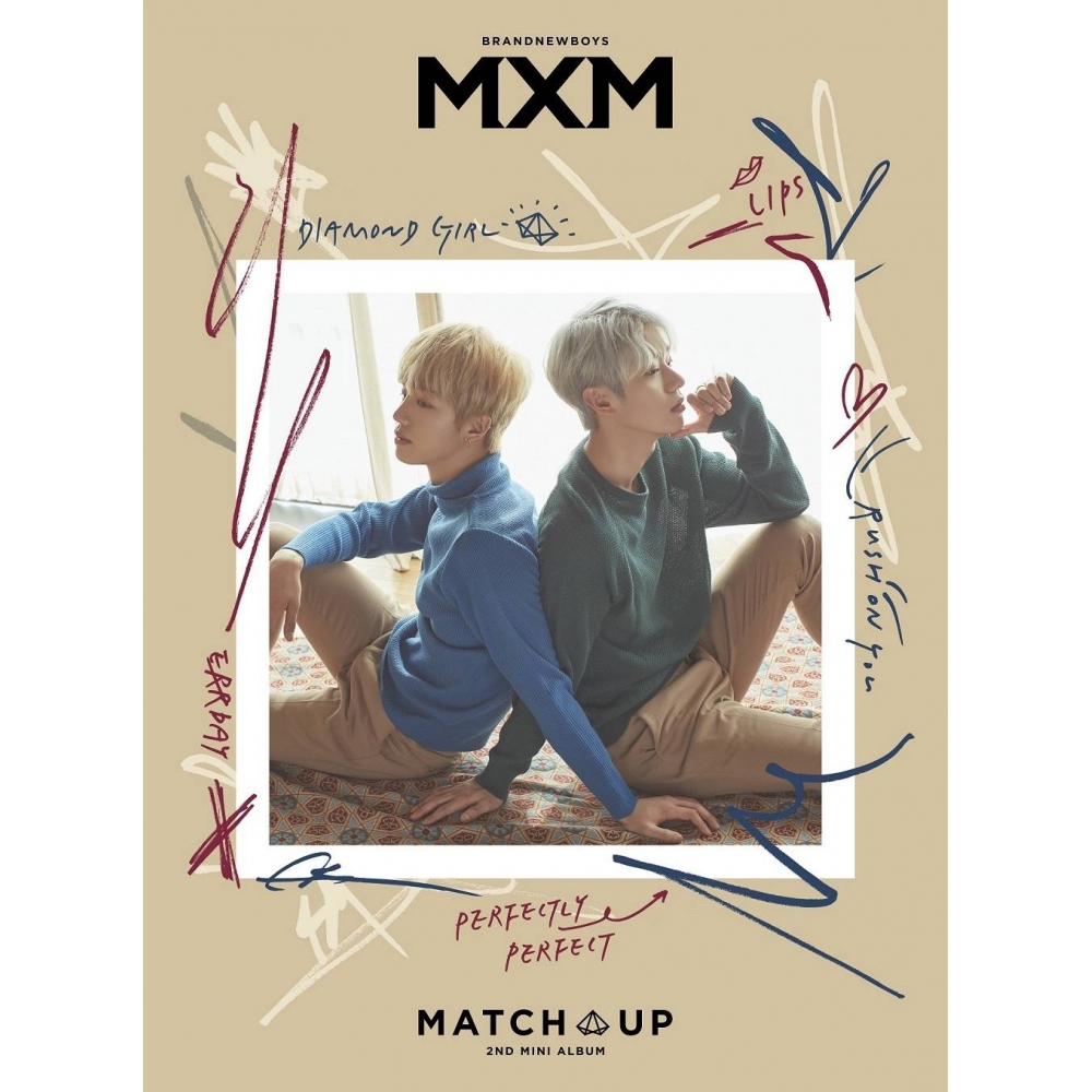 MXM (BRANDNEWBOYS) - 2nd Mini Album MATCH UP [X ver.]