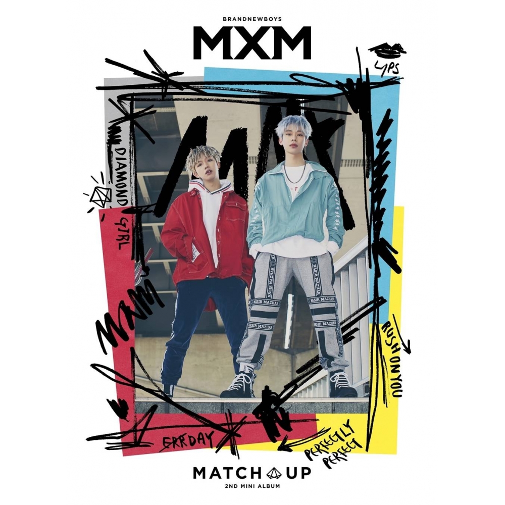 MXM (BRANDNEWBOYS) - 2nd Mini Album MATCH UP [M ver.]