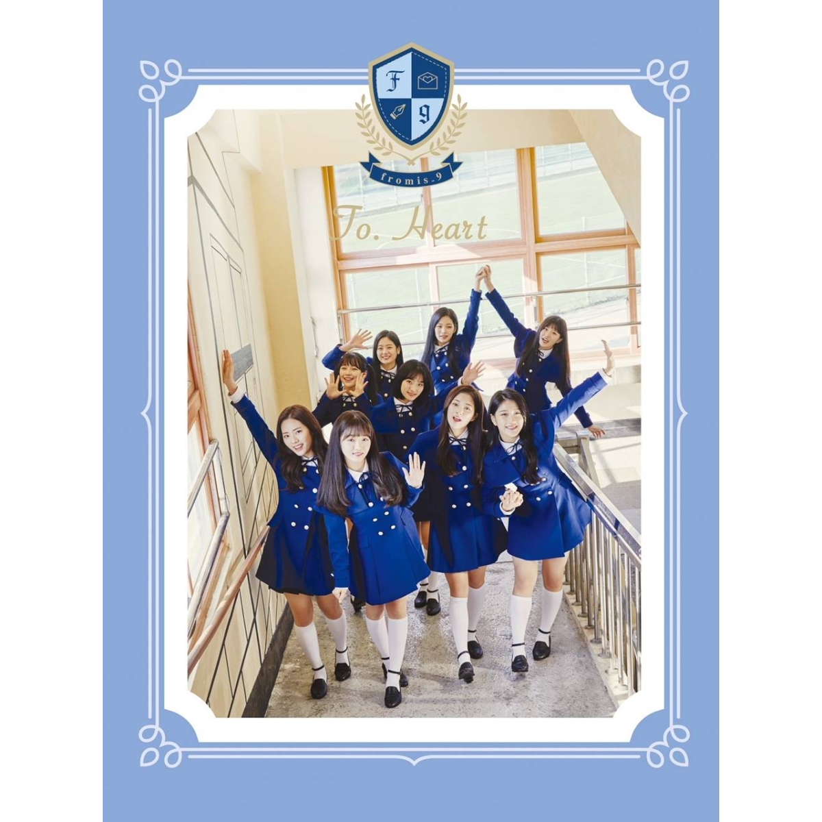 Fromis_9 - Debut Album To. Heart (Blue Ver.) Fromis_9 - Debut Album To. Heart (Blue Ver.)