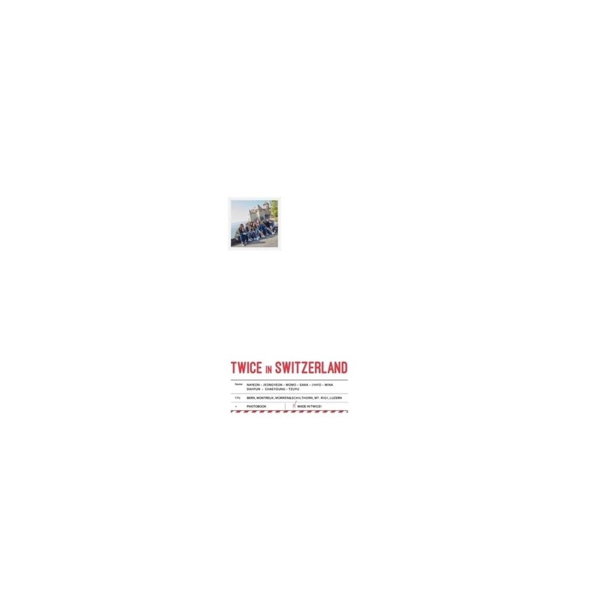 TWICE - TV5 TWICE in Switzerland Photobook TWICE - TV5 TWICE in Switzerland Photobook