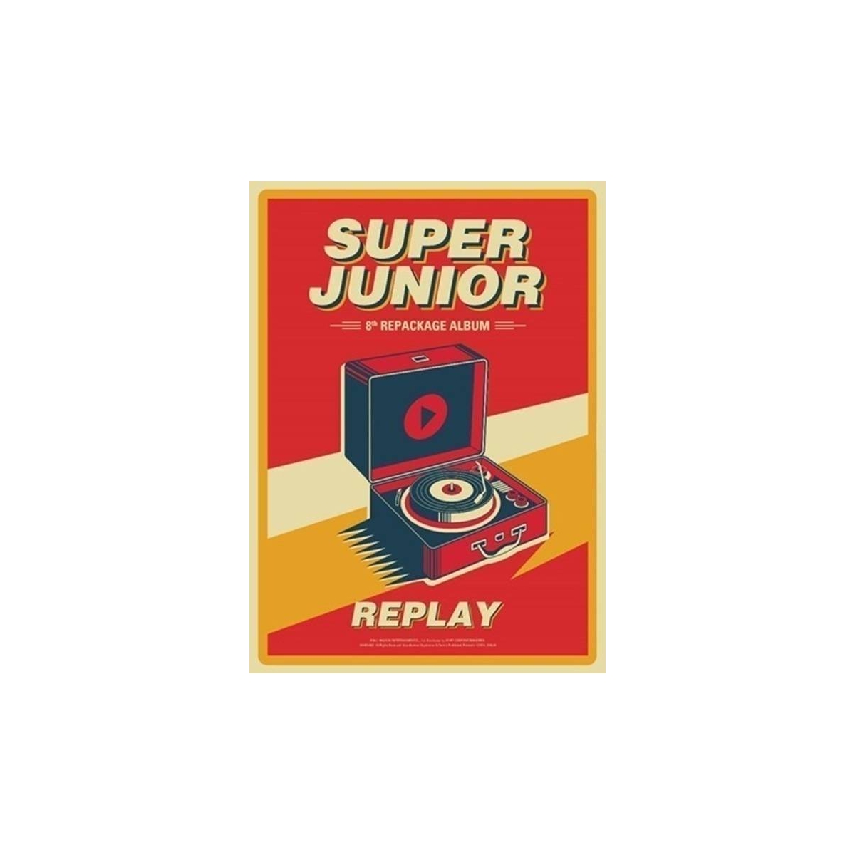 Super Junior - 8th Album Repackage Replay Super Junior - 8th Album Repackage Replay