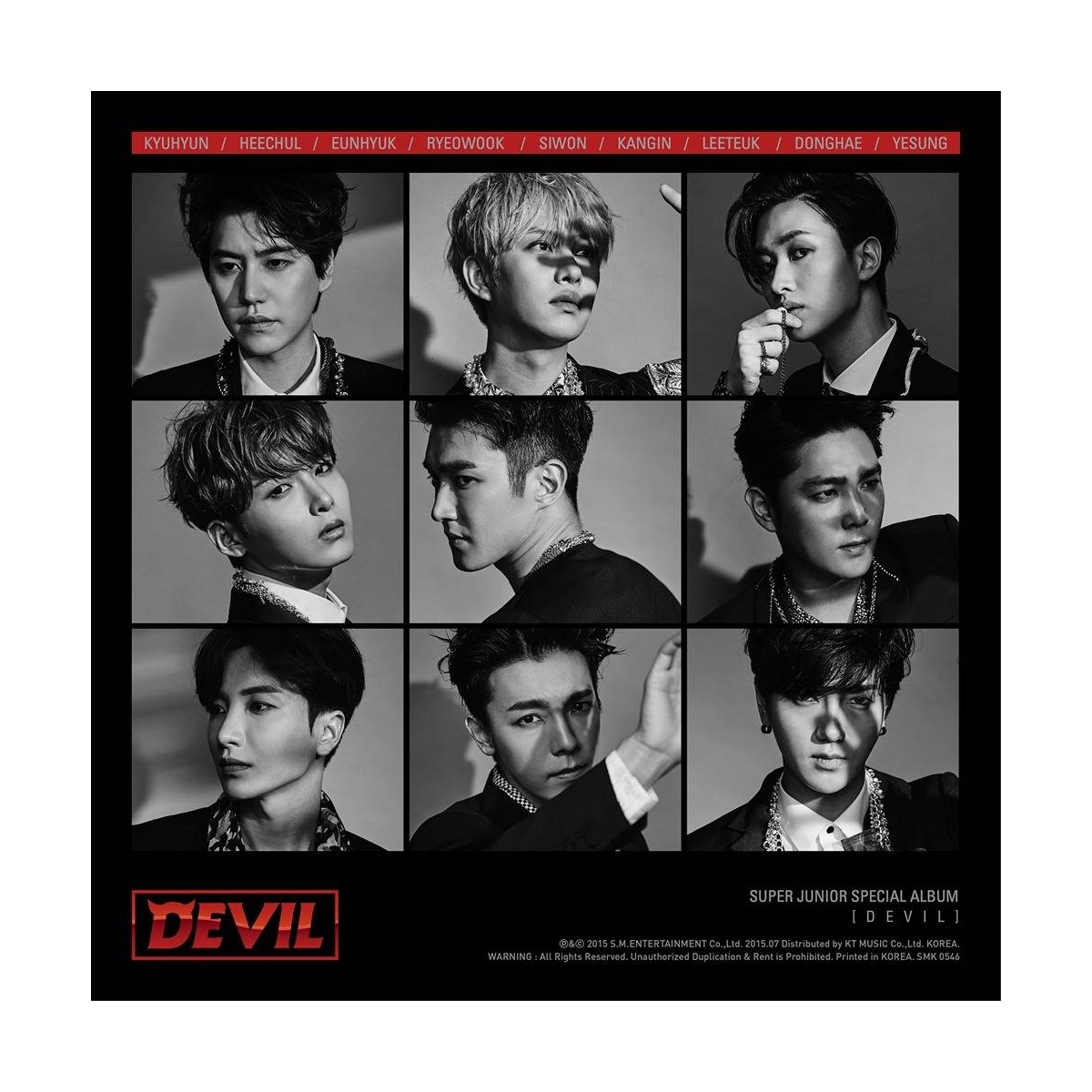 Super Junior - Special Album Devil Super Junior - Special Album Devil