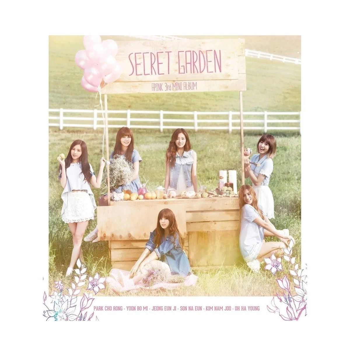 Apink - 3rd Mini Album Secret Garden