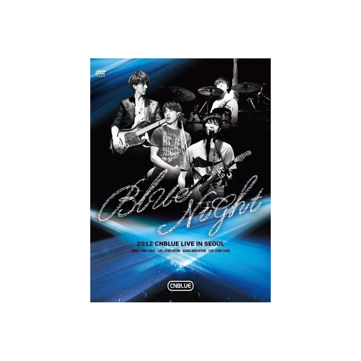 CNBLUE - 2012 Concert Blue Night DVD (slipcase creased)