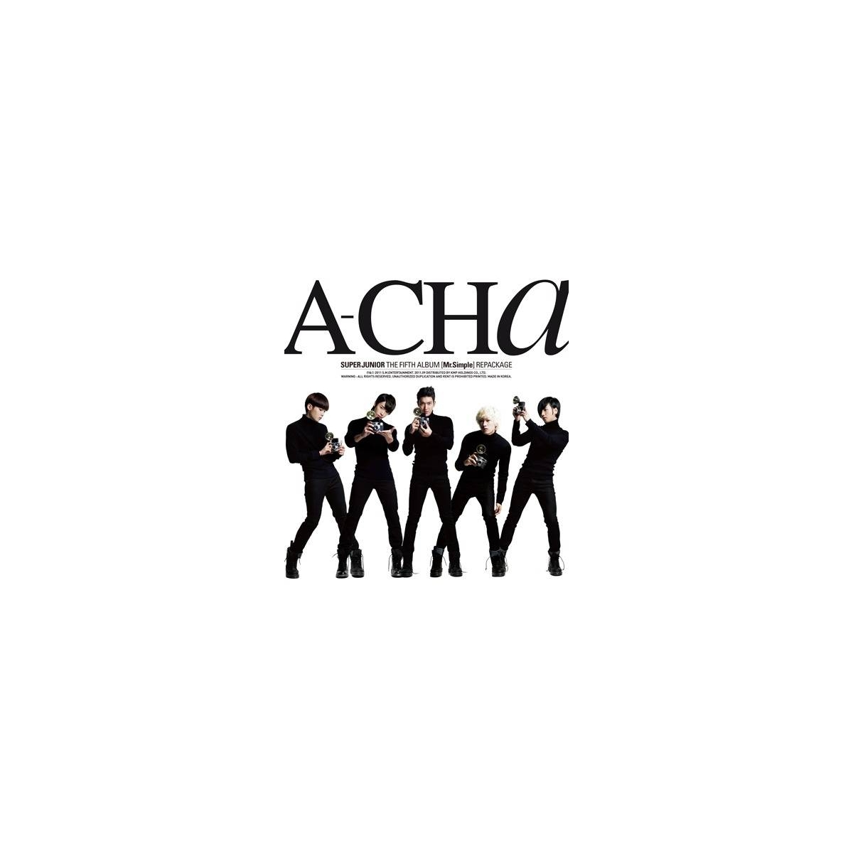 Super Junior - 5th Album Repackage A-CHa Super Junior - 5th Album Repackage A-CHa