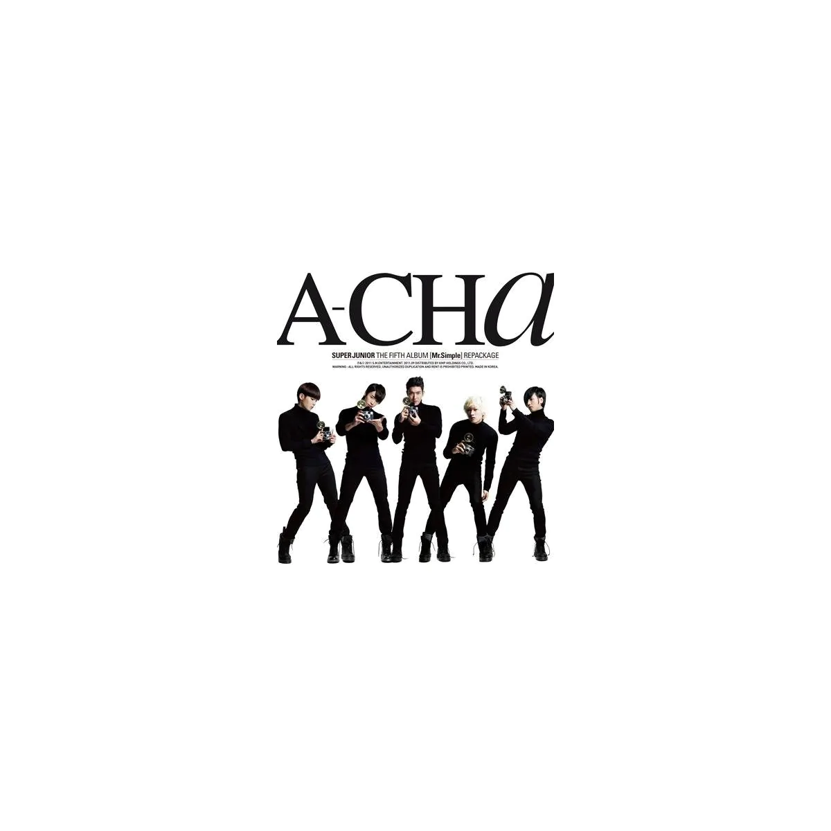 Super Junior - 5th Album Repackage A-CHa