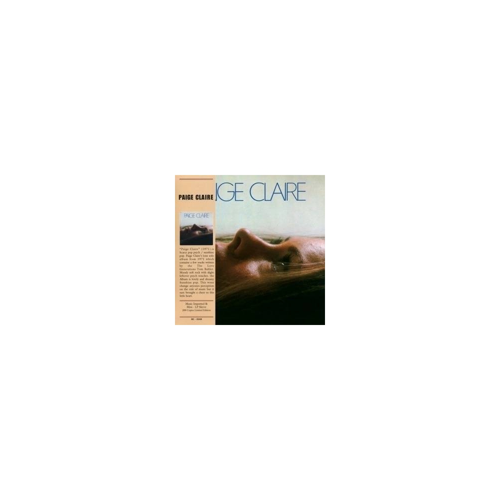 Paige Claire - Paige Claire Mini LP CD