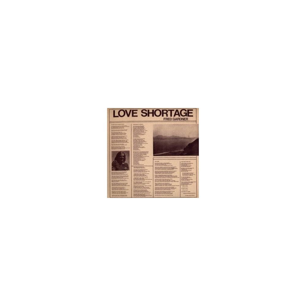 Fred Gardner - Love Shortage Mini LP CD