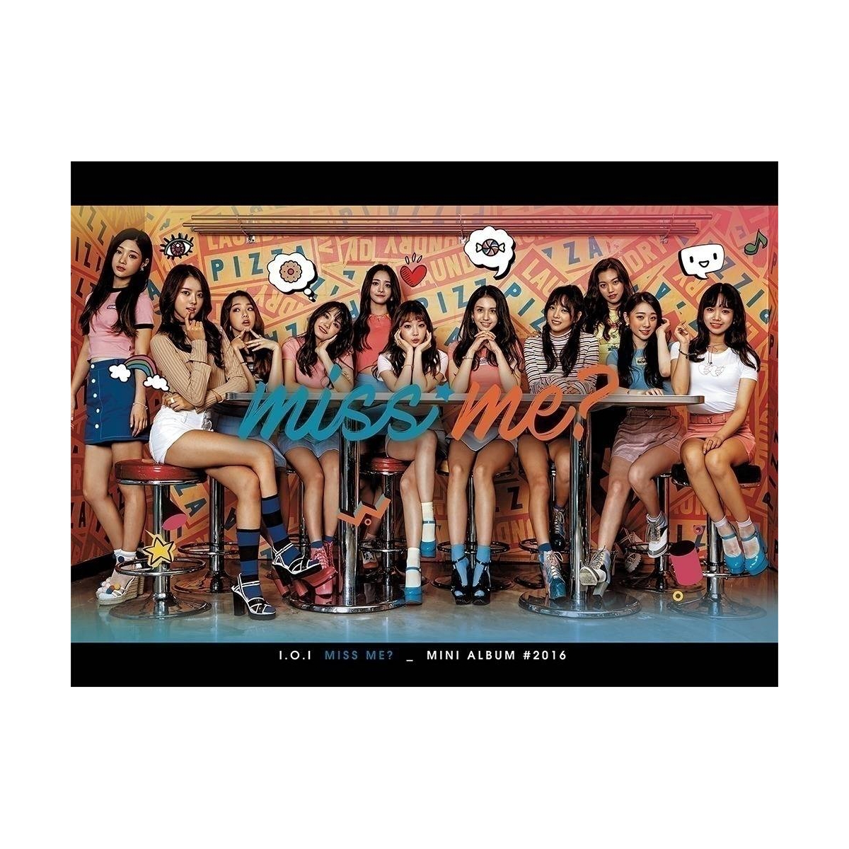 I.O.I - 2nd Mini Album Miss Me? I.O.I - 2nd Mini Album Miss Me?
