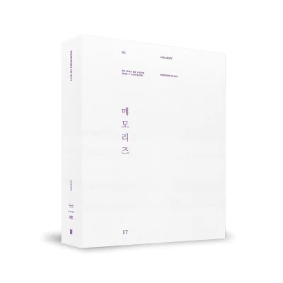 BTS - Memories of 2017 DVD (corner damaged)