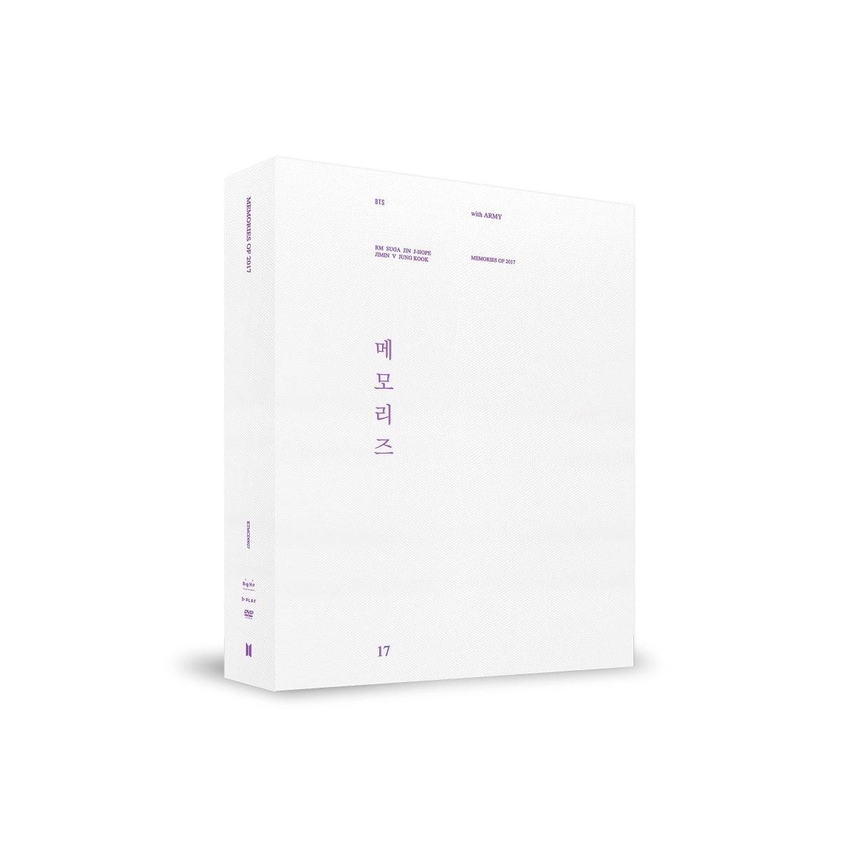 BTS - Memories of 2017 DVD (corner damaged) BTS - Memories of 2017 DVD (corner damaged)