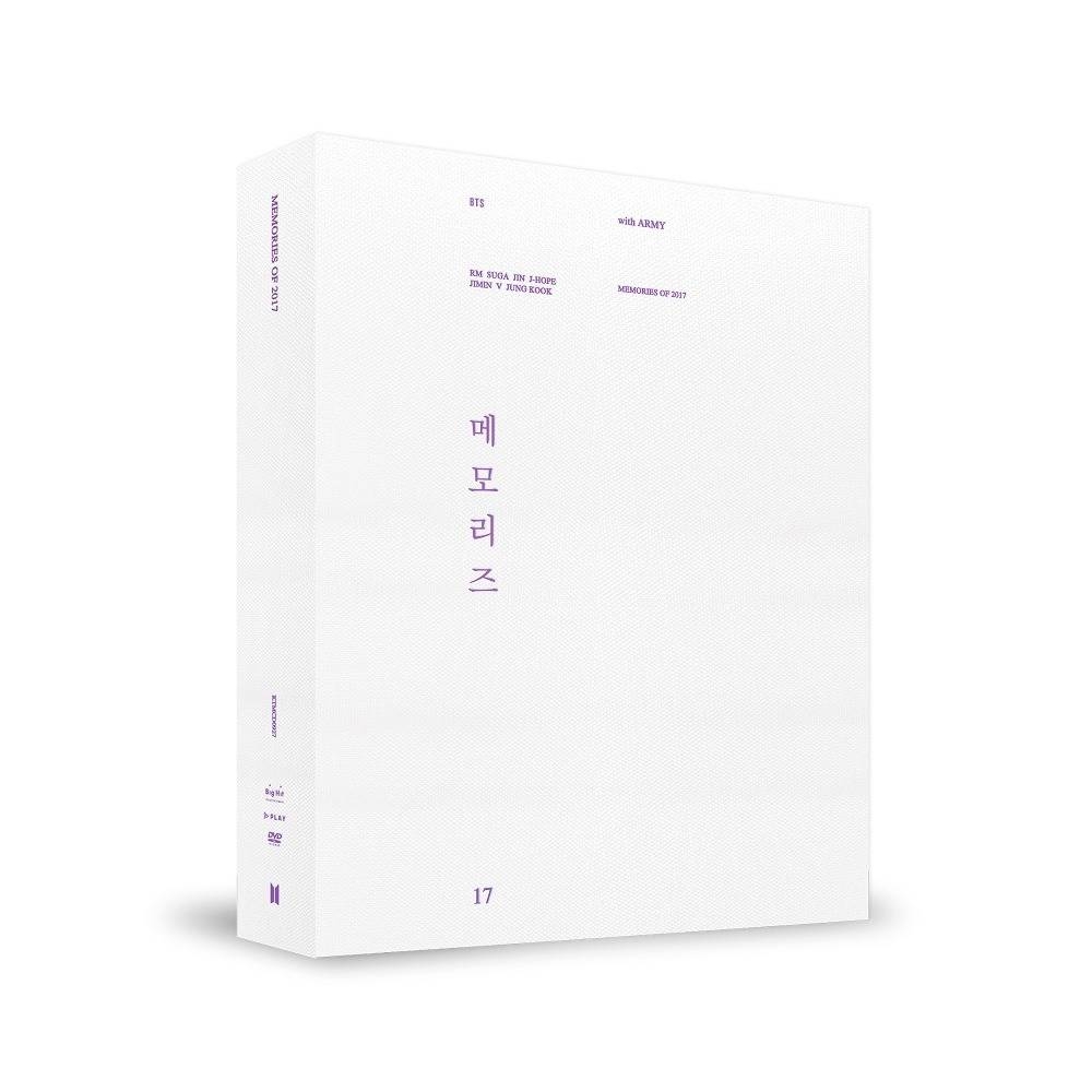 BTS - Memories of 2017 DVD (corner damaged)