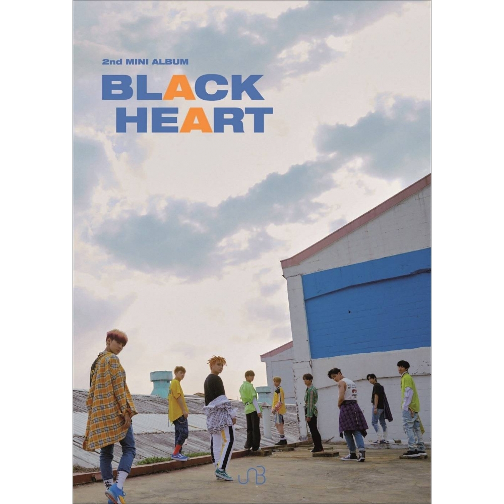UNB -2nd Mini Album BLACK HEART (Heart Ver.)