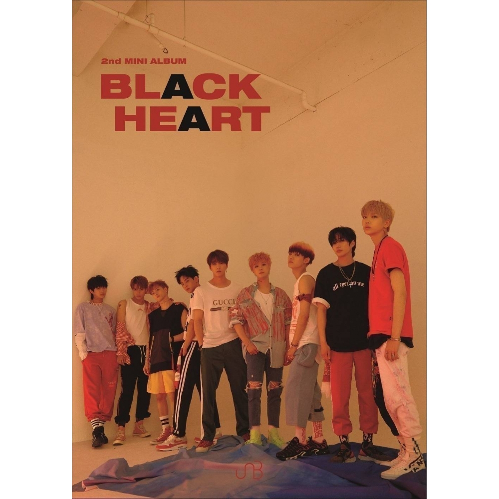 UNB -2nd Mini Album BLACK HEART (Black Ver.)