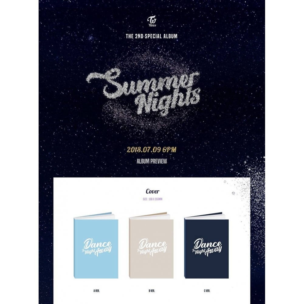 16 TWICE 2nd Special Album Summer Nights Jihyo Type-11 Photo Card K-POP 