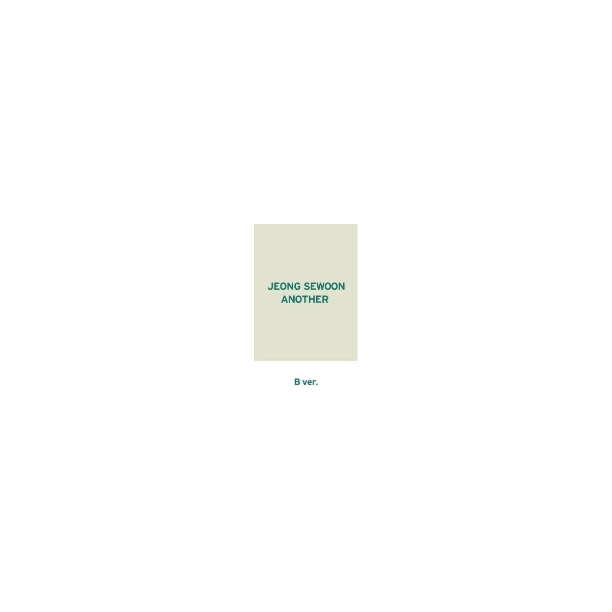Jeong Sewoon - 2nd Mini Album Another (Ver. B) Jeong Sewoon - 2nd Mini Album Another (Ver. B)
