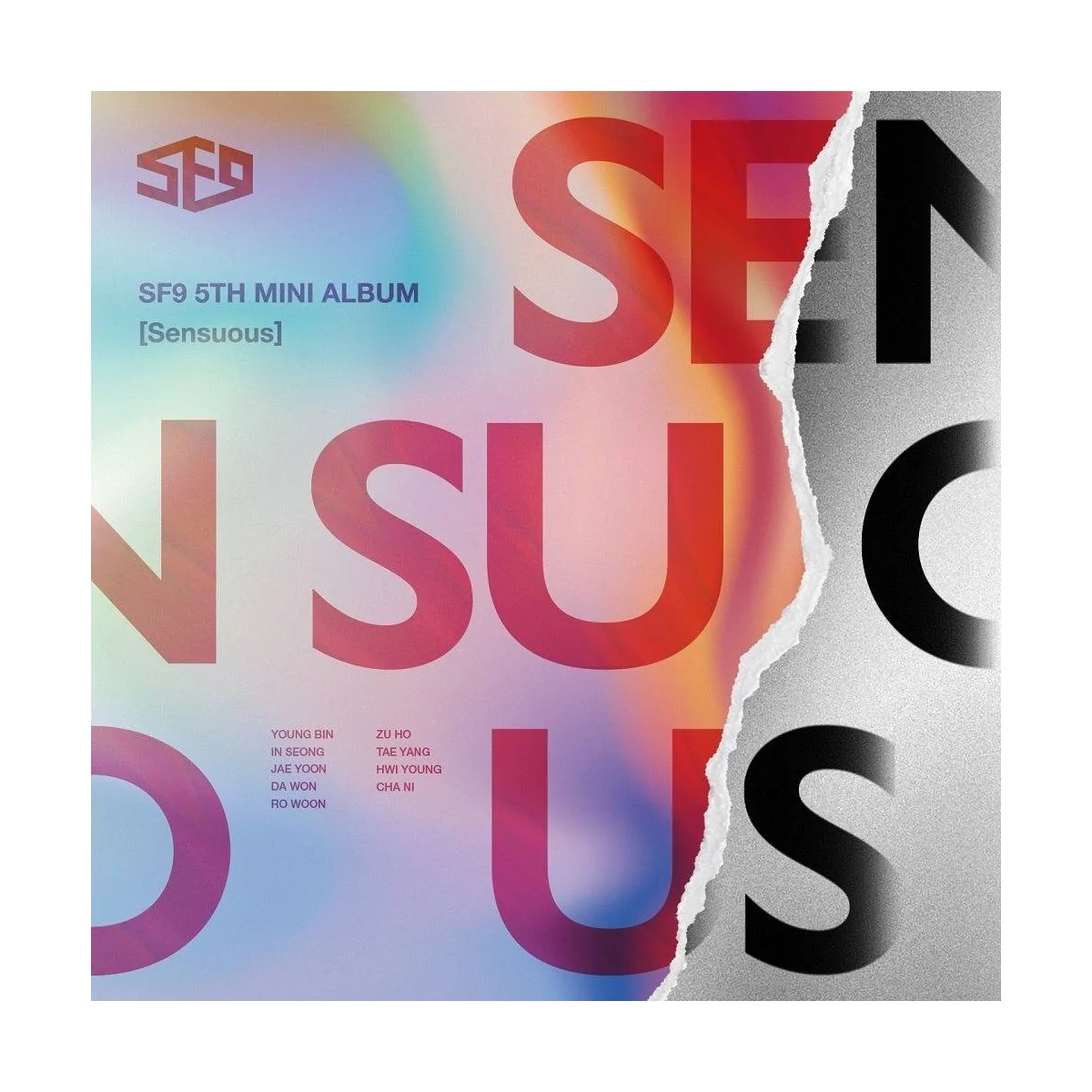 SF9 - 5th Mini Album Sensuous (Exploded Emotion Ver.)