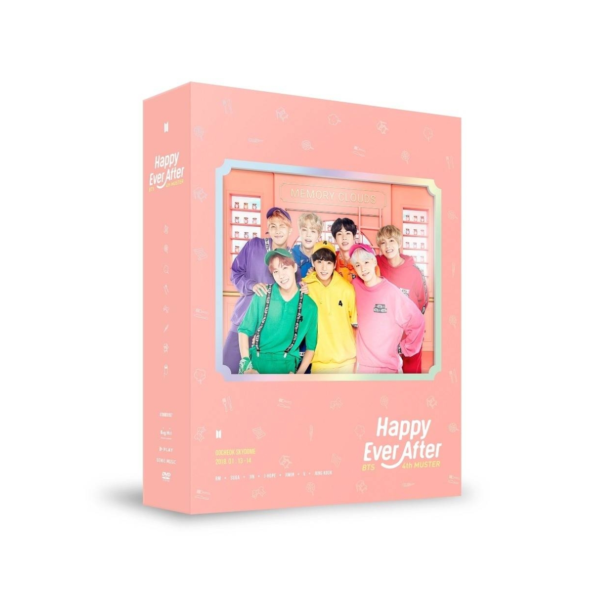 BTS - BTS 4th MUSTER Happy Ever After DVD BTS - BTS 4th MUSTER Happy Ever After DVD