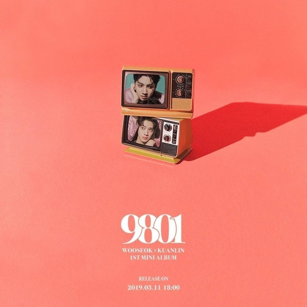 Wooseok x Kuanlin - 1st Mini Album 9801