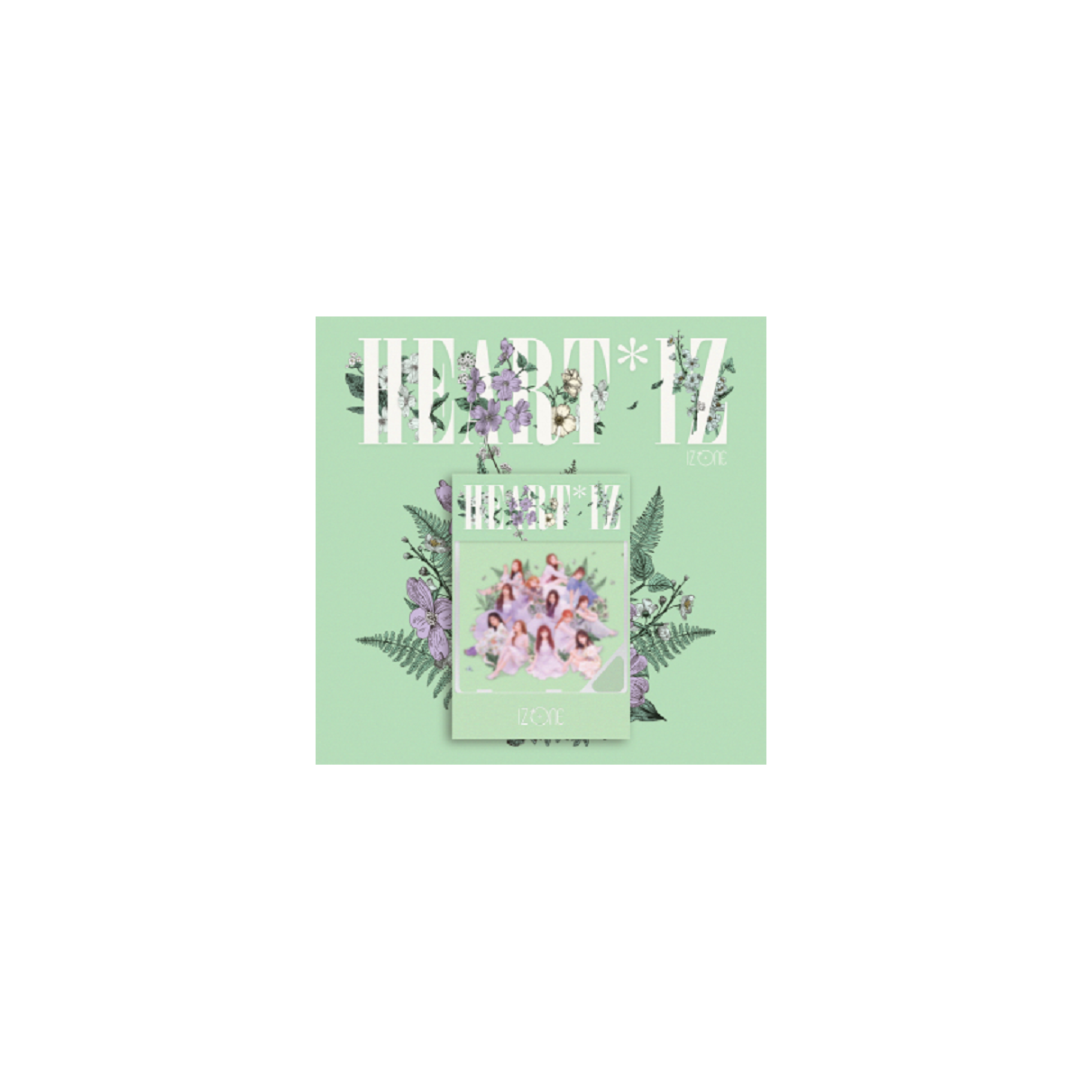 IZ*ONE - 2nd Mini Album HEART*IZ Kihno Album (Violeta Ver) IZ*ONE - 2nd Mini Album HEART*IZ Kihno Album (Violeta Ver)