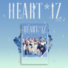 IZ*ONE - 2nd Mini Album HEART*IZ Kihno Album (Sapphire Ver)