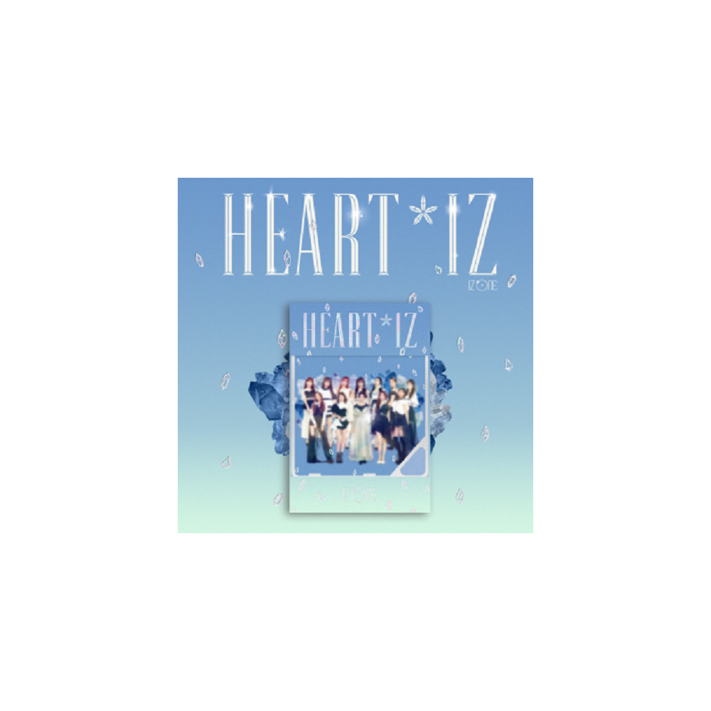 IZ*ONE - 2nd Mini Album HEART*IZ Kihno Album (Sapphire Ver)