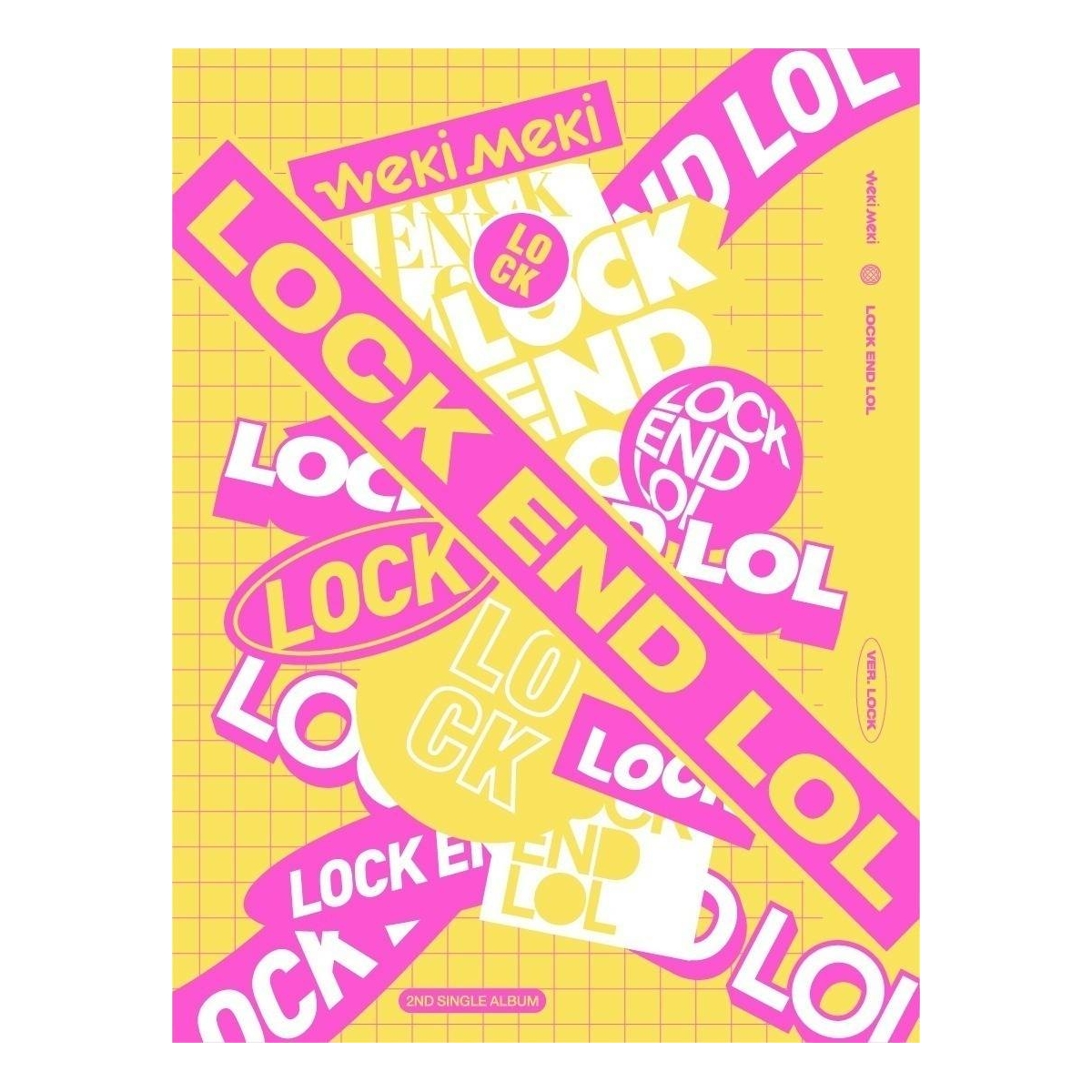 Weki Meki - 2nd Single Album LOCK END LOL (Random Ver.) Weki Meki - 2nd Single Album LOCK END LOL (Random Ver.)