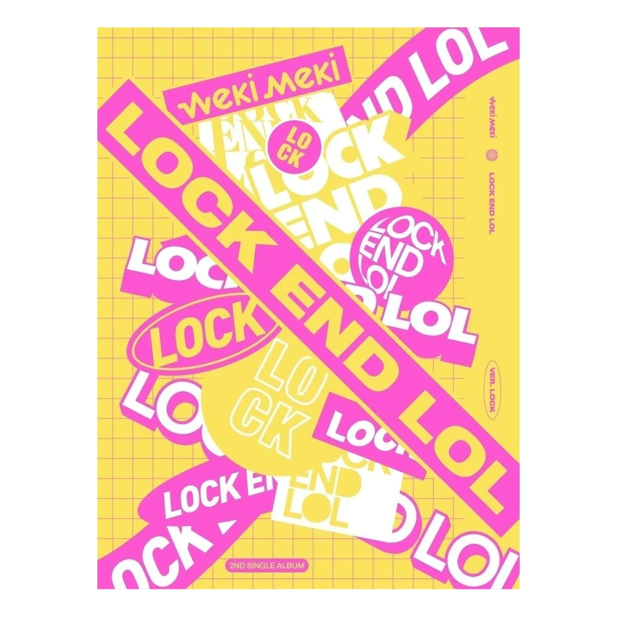 Weki Meki - 2nd Single Album LOCK END LOL (Random Ver.)