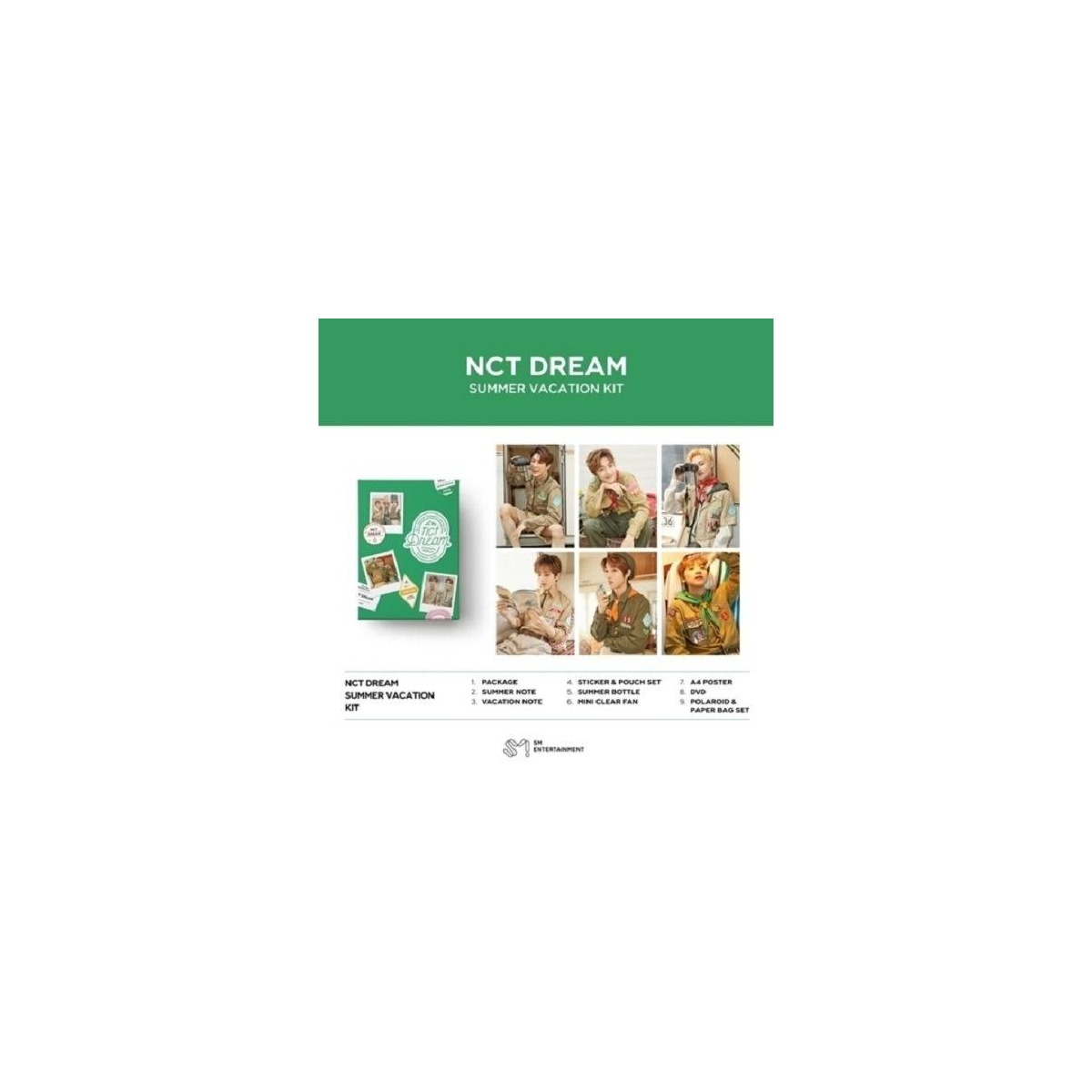 NCT DREAM - 2019 NCT DREAM SUMMER VACATION KIT NCT DREAM - 2019 NCT DREAM SUMMER VACATION KIT