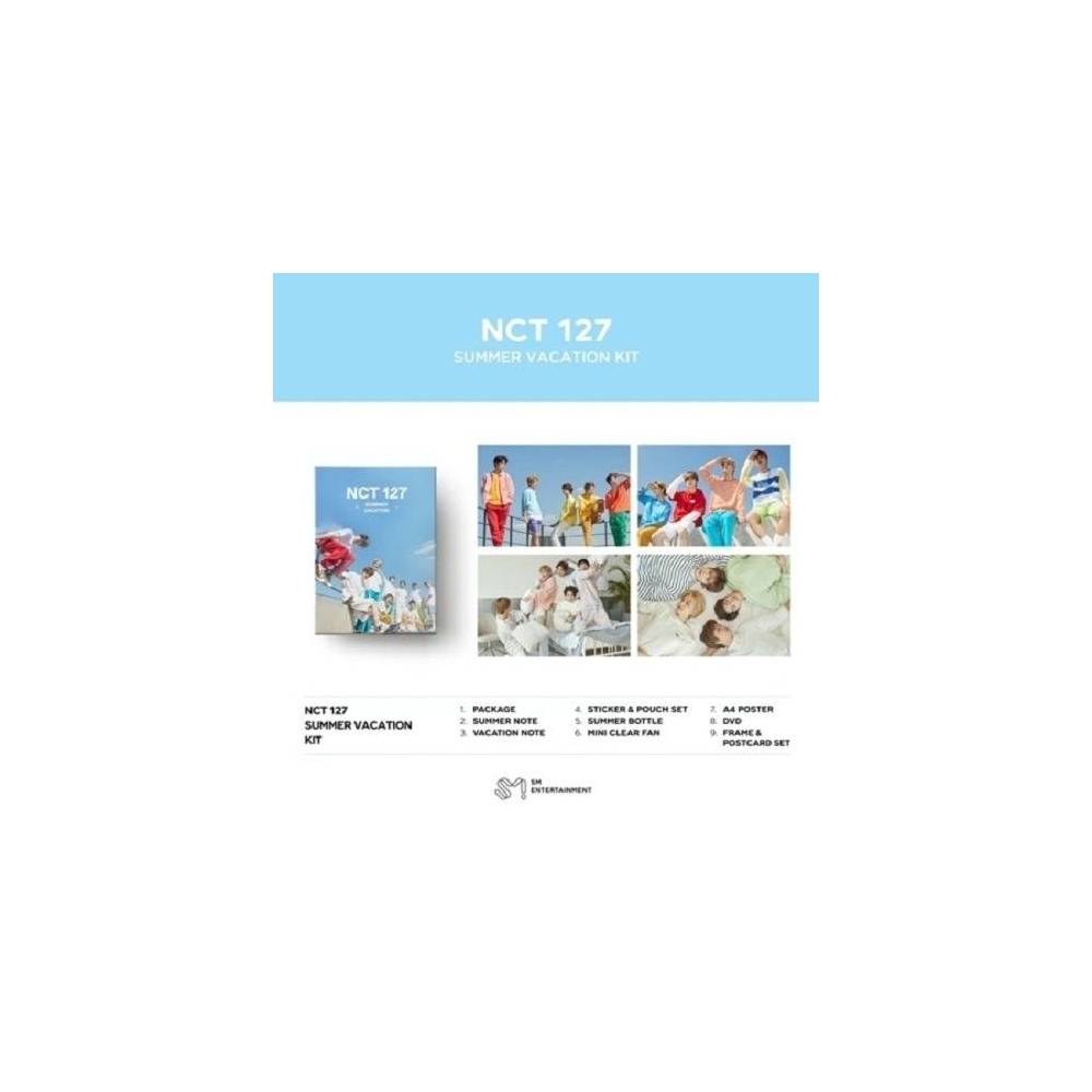 NCT 127 - 2019 NCT DREAM SUMMER VACATION KIT