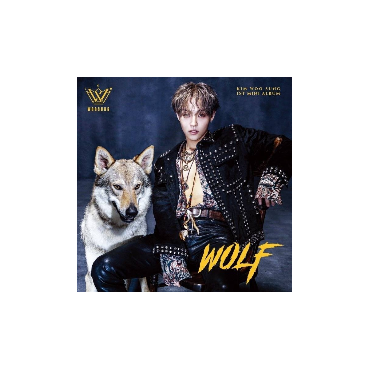 Kim Woo Sung (The Rose) - 1st Mini Album Wolf Kim Woo Sung (The Rose) - 1st Mini Album Wolf