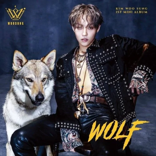 Kim Woo Sung (The Rose) - 1st Mini Album Wolf - Catchopcd Hanteo Famil
