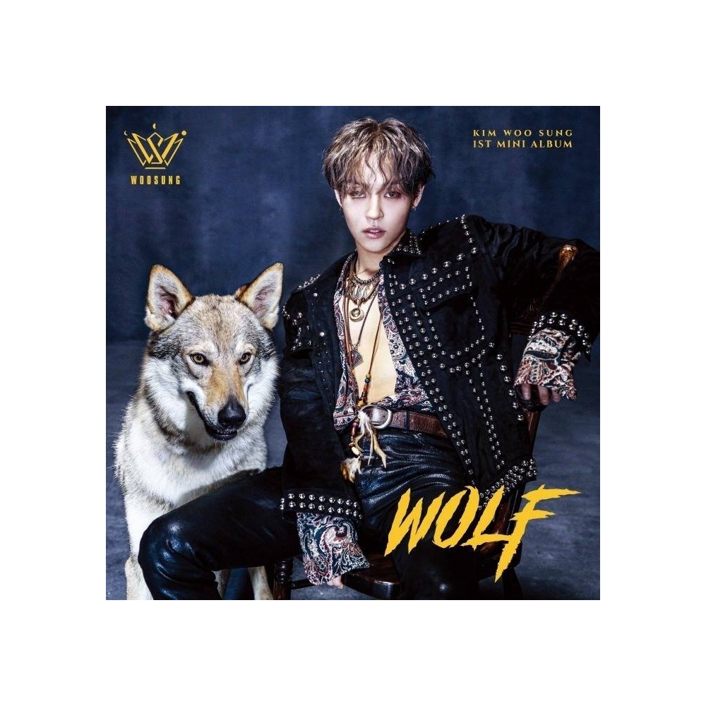 Kim Woo Sung (The Rose) - 1st Mini Album Wolf