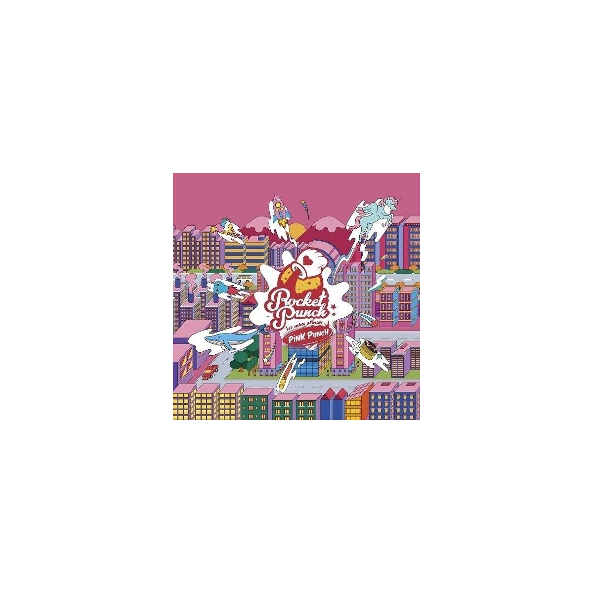 Rocket Punch - 1st Mini Album Pink Punch Rocket Punch - 1st Mini Album Pink Punch