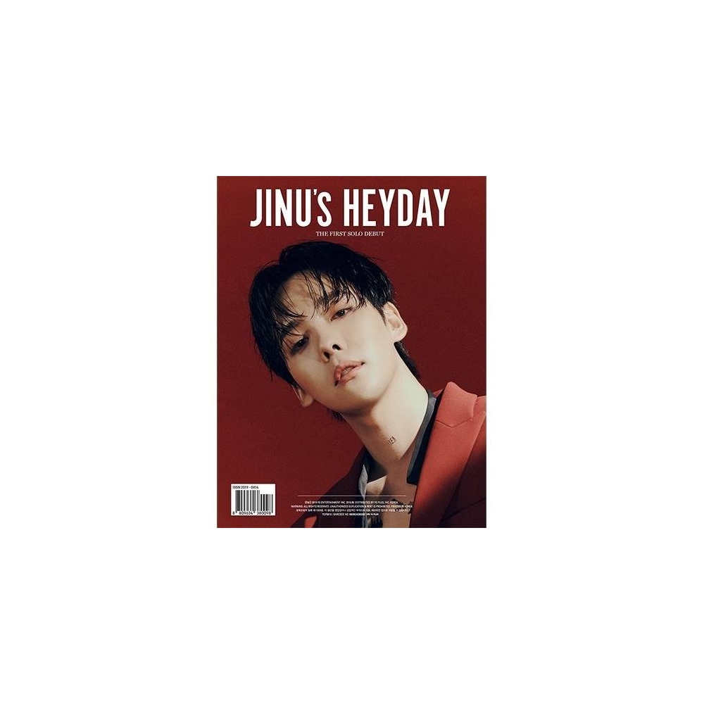 JINU - 1st Single Album JINU's HEYDAY (Random Ver.)