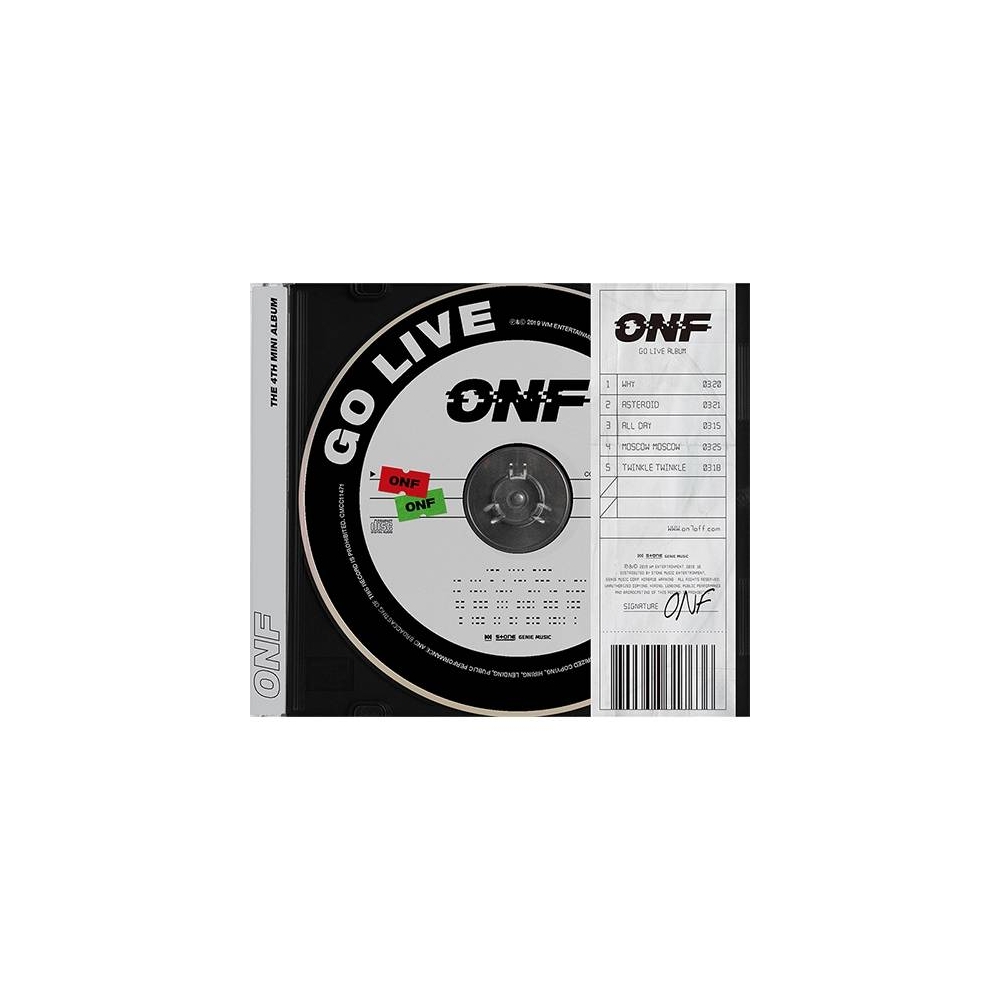 ONF - 4th Mini Album GO LIVE