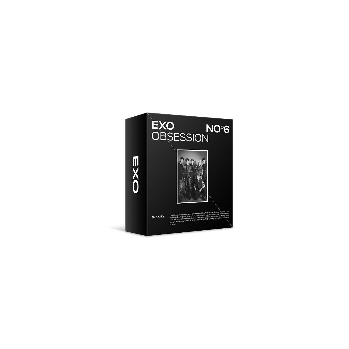 EXO - 6th Album OBSESSION Kit Album EXO - 6th Album OBSESSION Kit Album