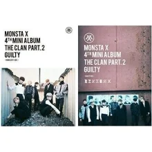 Monsta X - 4th Mini Album The Clan 2.5 Part 2 Guilty (Random Ver.) - C