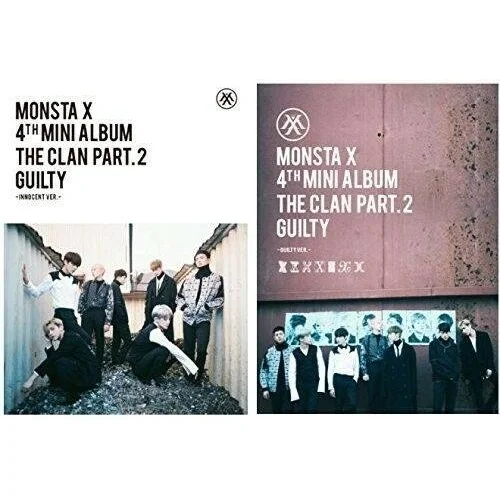 Monsta X - 4th Mini Album The Clan 2.5 Part 2 Guilty (Random Ver.)