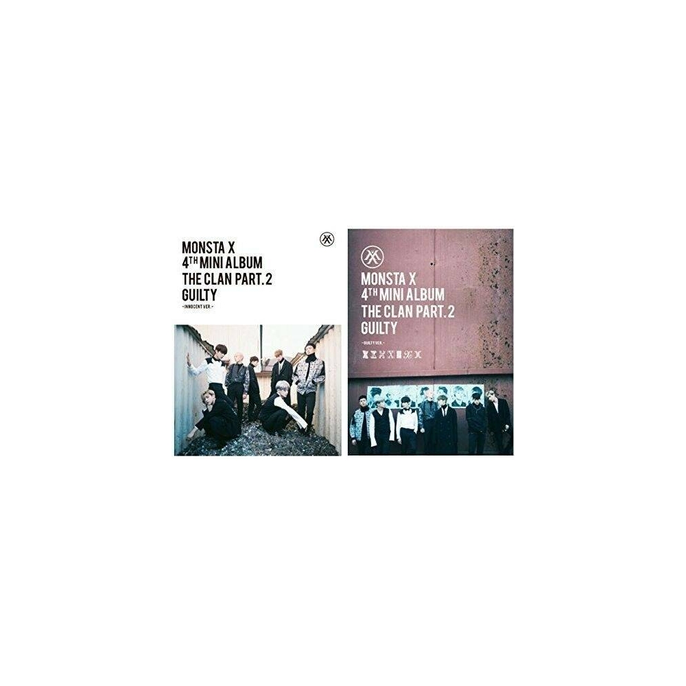 Monsta X - 4th Mini Album The Clan 2.5 Part 2 Guilty (Random Ver.)
