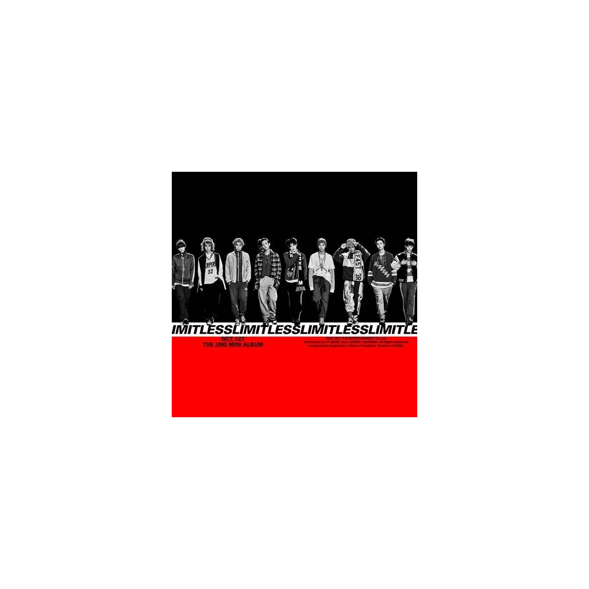 NCT 127 - 2nd Mini Album NCT 127 LIMITLESS NCT 127 - 2nd Mini Album NCT 127 LIMITLESS